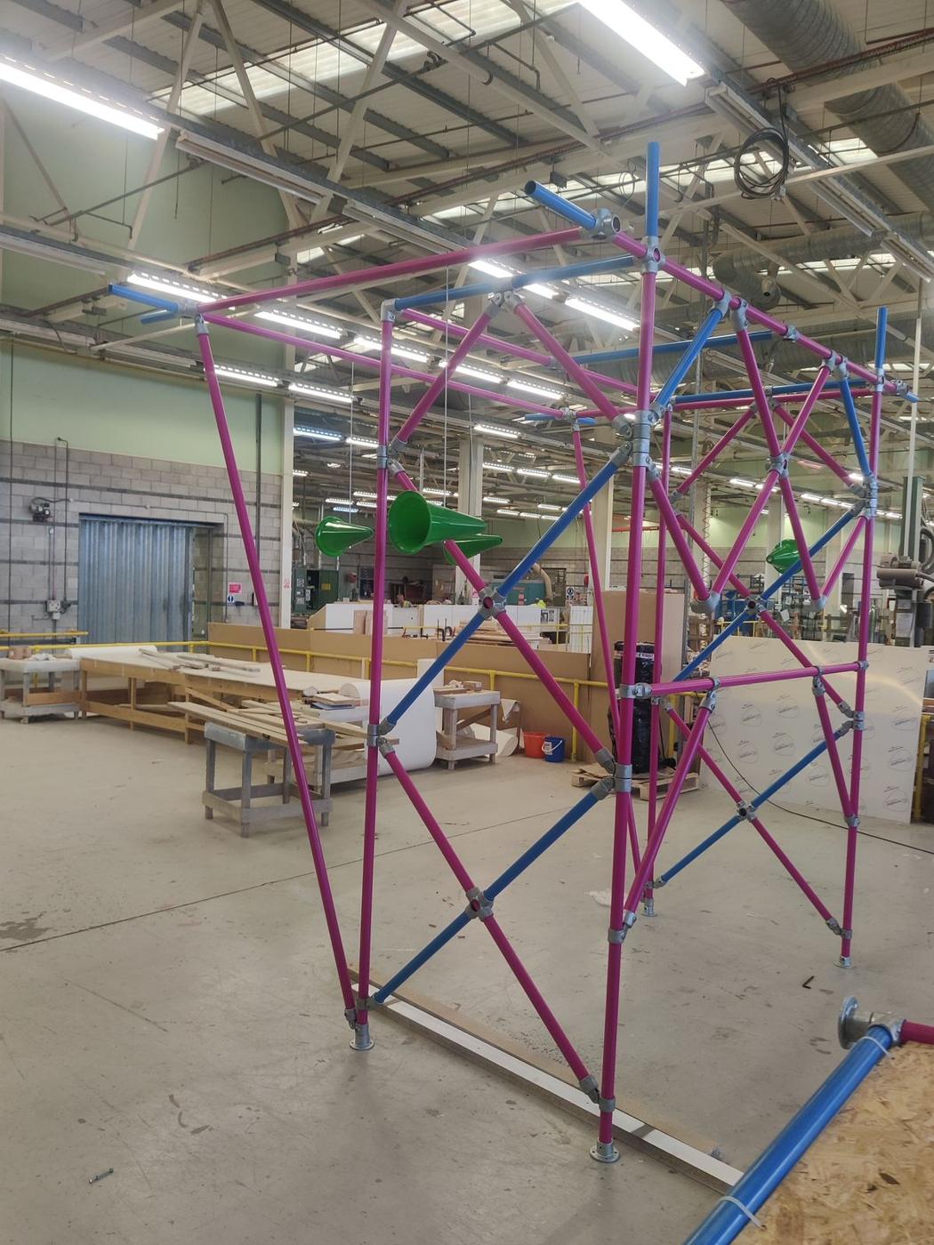 Structure during build