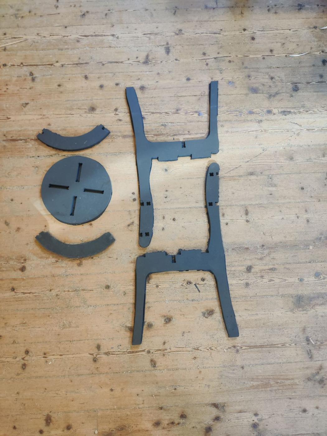 Cut Valchromat parts